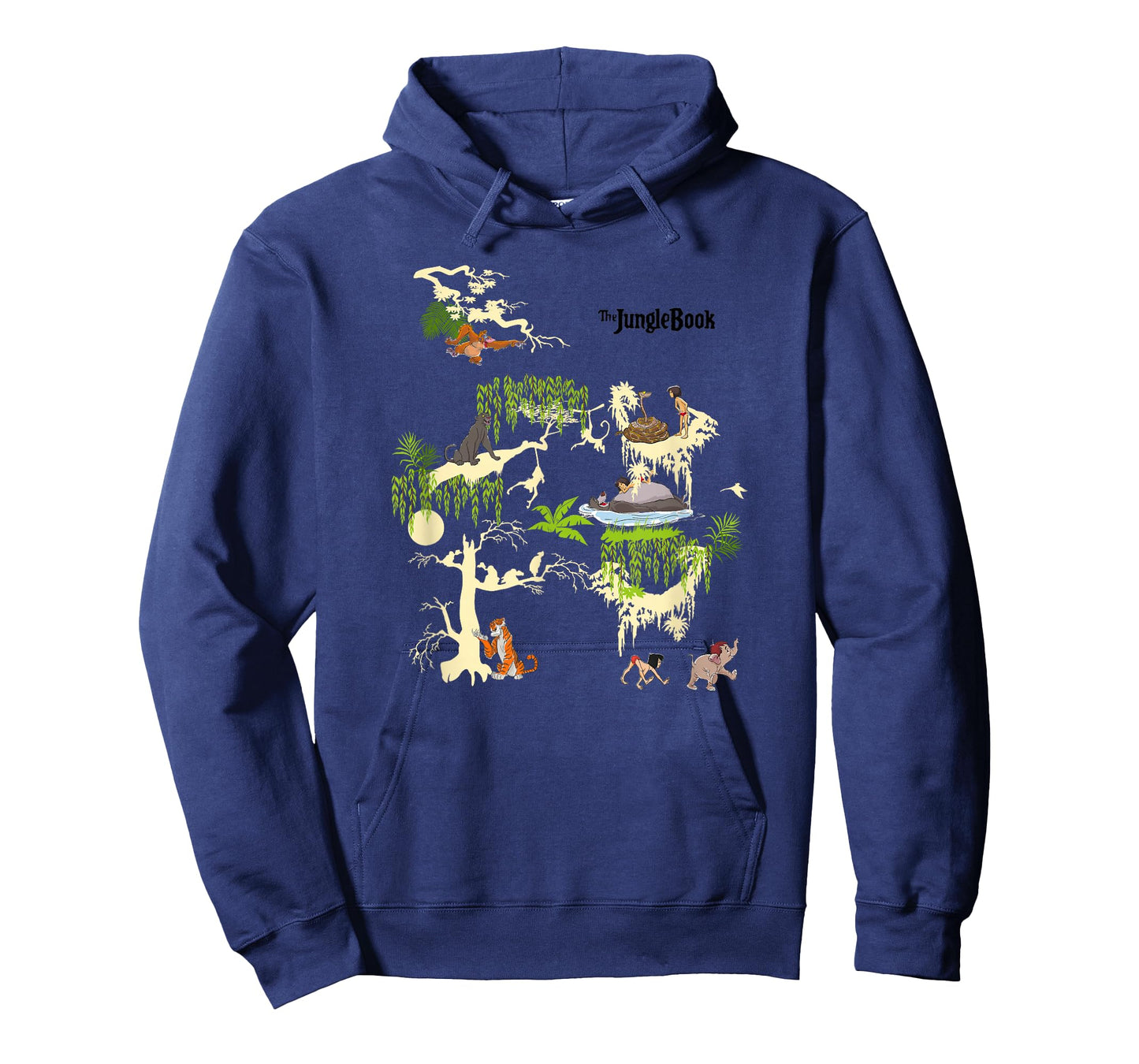 Disney The Jungle Book Scenes Group Poster T-Shirt