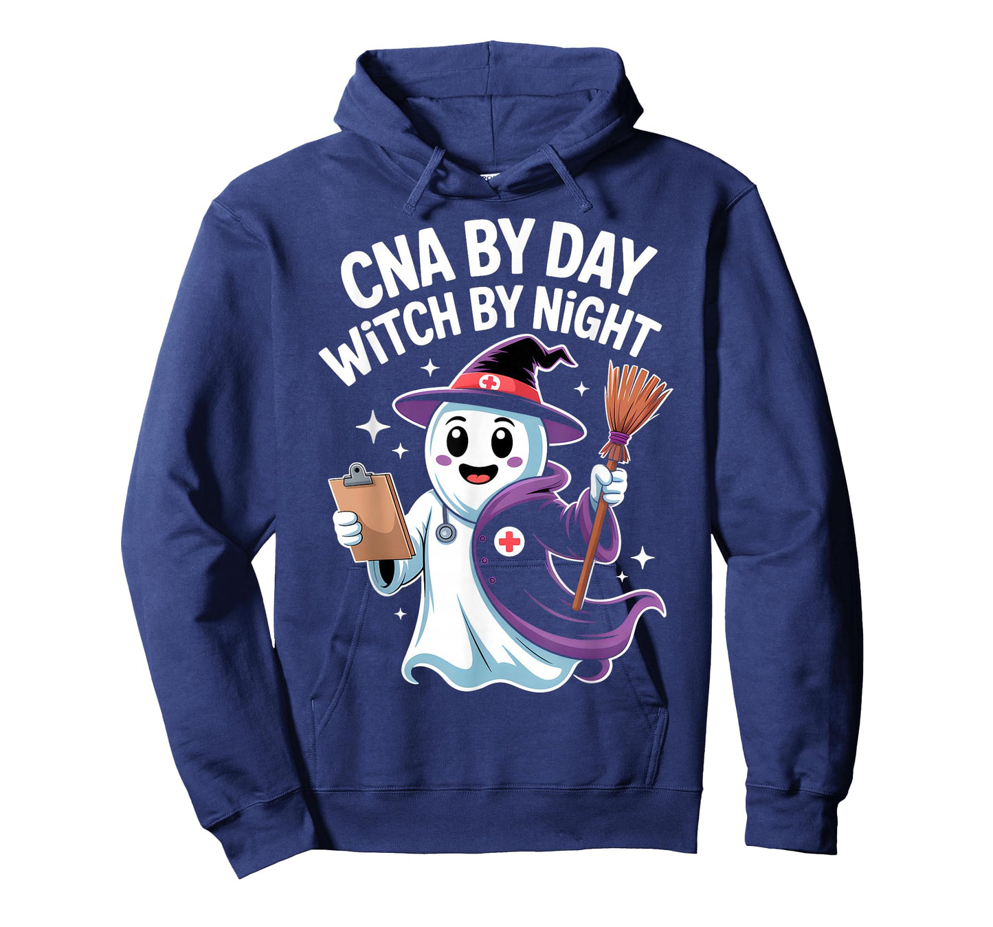 CNA by Day Witch by Night Funny Halloween CNA T-Shirt