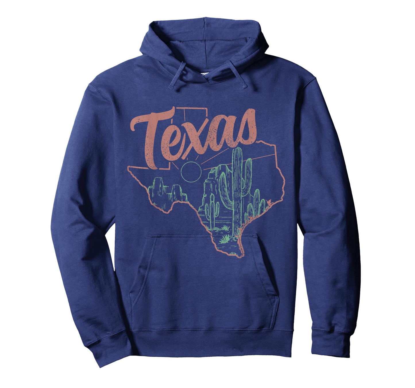 Souvenir Vintage State of Texas Cacti T-Shirt