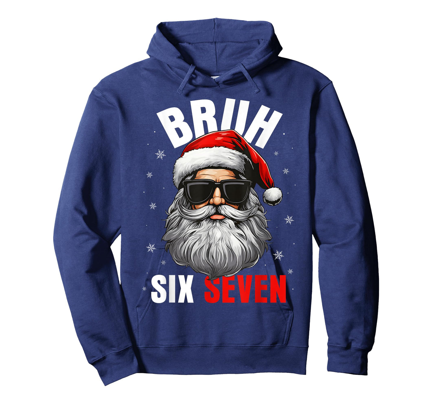 Six Seven Christmas Bruh Santa Boys Men Funny Meme Gen Alpha T-Shirt
