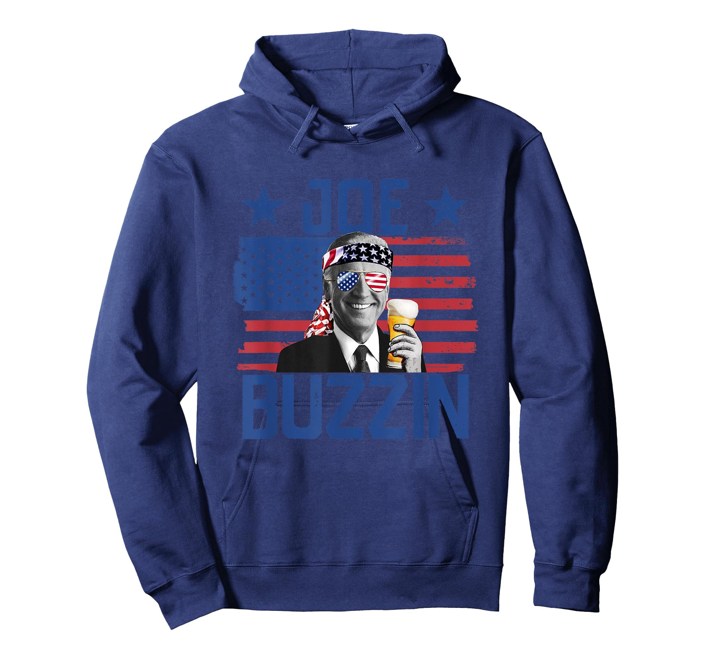 Joe Buzzin' 4th Of July Funny Drinking President Joe Biden Women Men T-Shirt