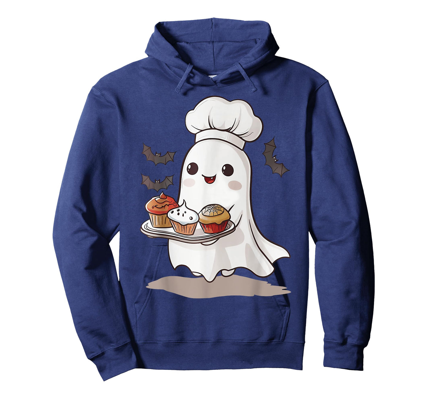 Cute Ghost Chef Baker Halloween Spooky Baking Costume T-Shirt