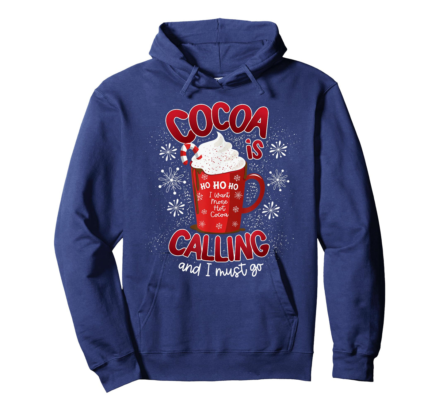 Hot cocoa and Hot Chocolate, Winter and Christmas theme T-Shirt