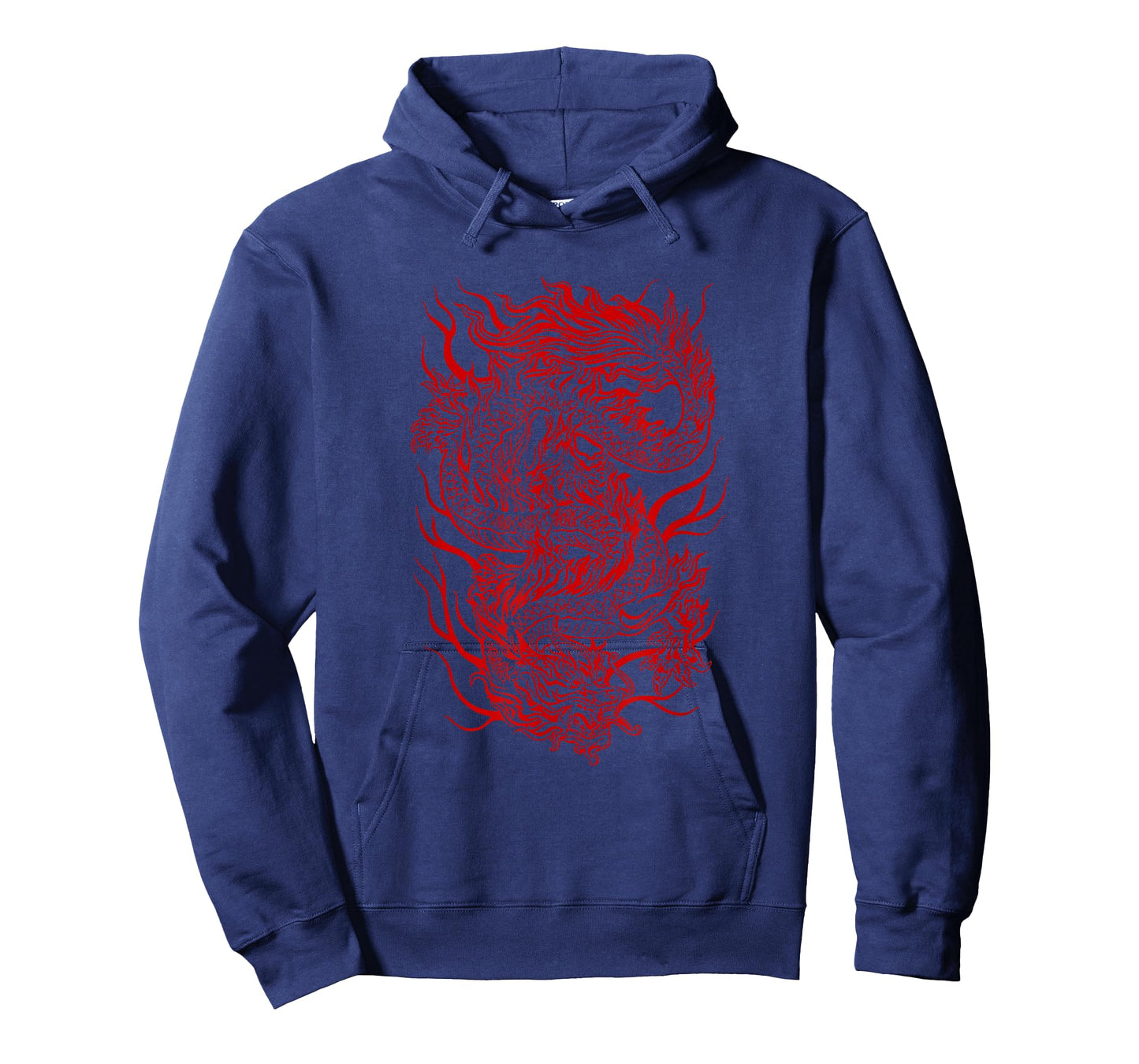Aesthetic Red Chinese Dragon Grunge Egirl Teen Girls Women T-Shirt