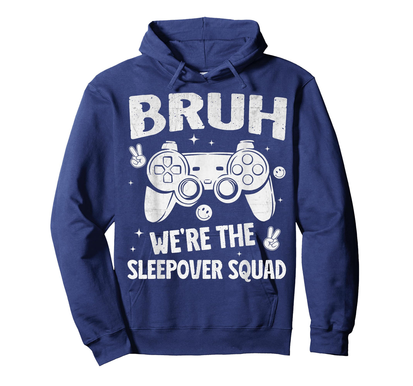 Gamer Sleepover Party For Boys Funny Bruh Slumber Party Game T-Shirt