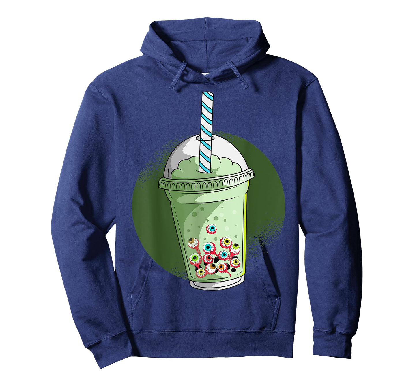 Creepy Boba Tea Eye Balls Bubble Tea Lovers Halloween T-Shirt