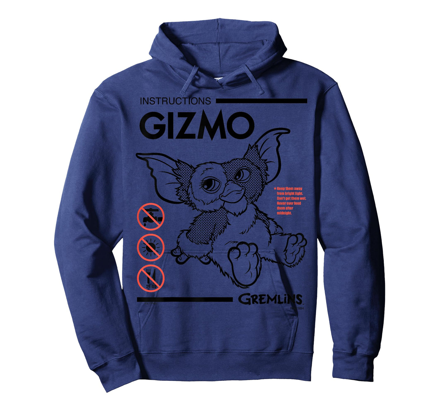 Gremlins - Gizmo Instructions T-Shirt