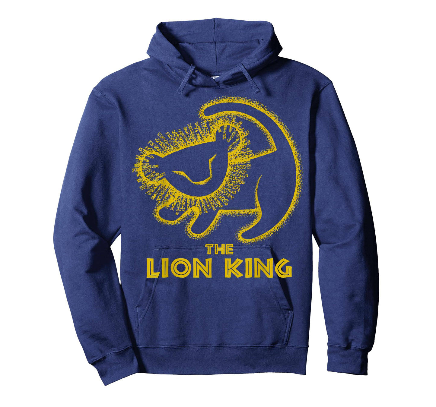 Disney The Lion King Simba Cave Painting Movie Title Logo T-Shirt