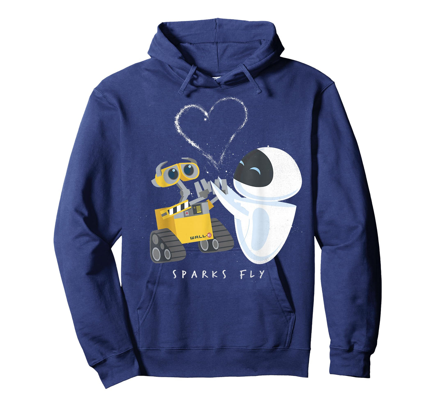 Disney Pixar Wall-E Eve Heart Sparks Fly T-Shirt T-Shirt