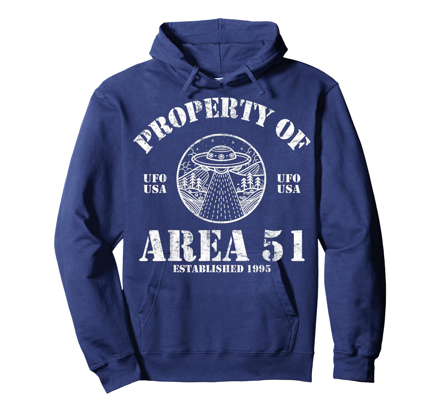 Property Of Area 51 UFO Alien Believer UFO T-Shirt