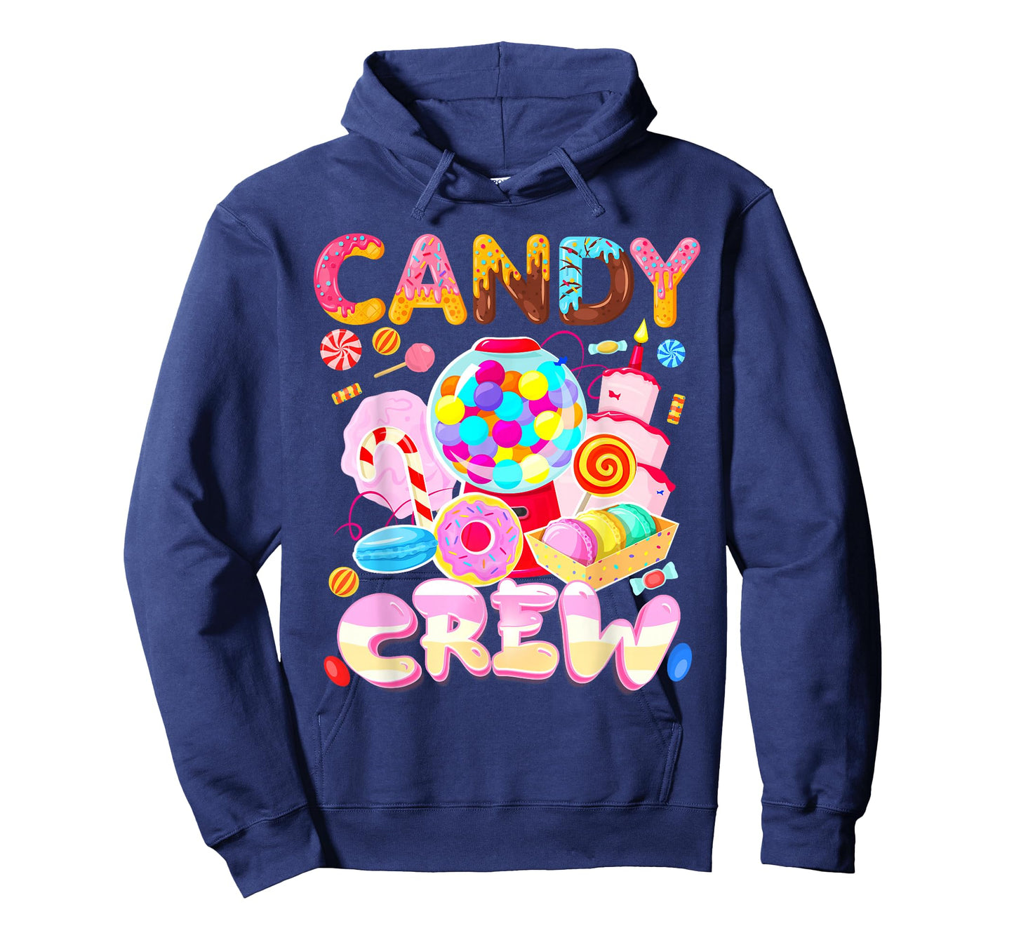 Candy Land Candy Crew Party Halloween Costumes Adult Women T-Shirt