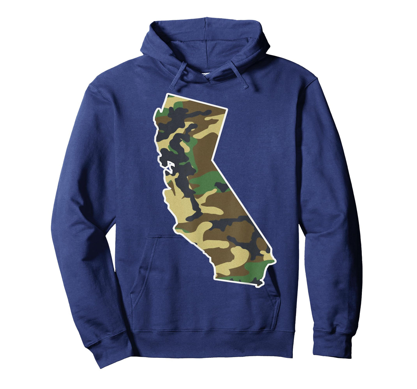 Cali Camo California Pride State Map Shirt