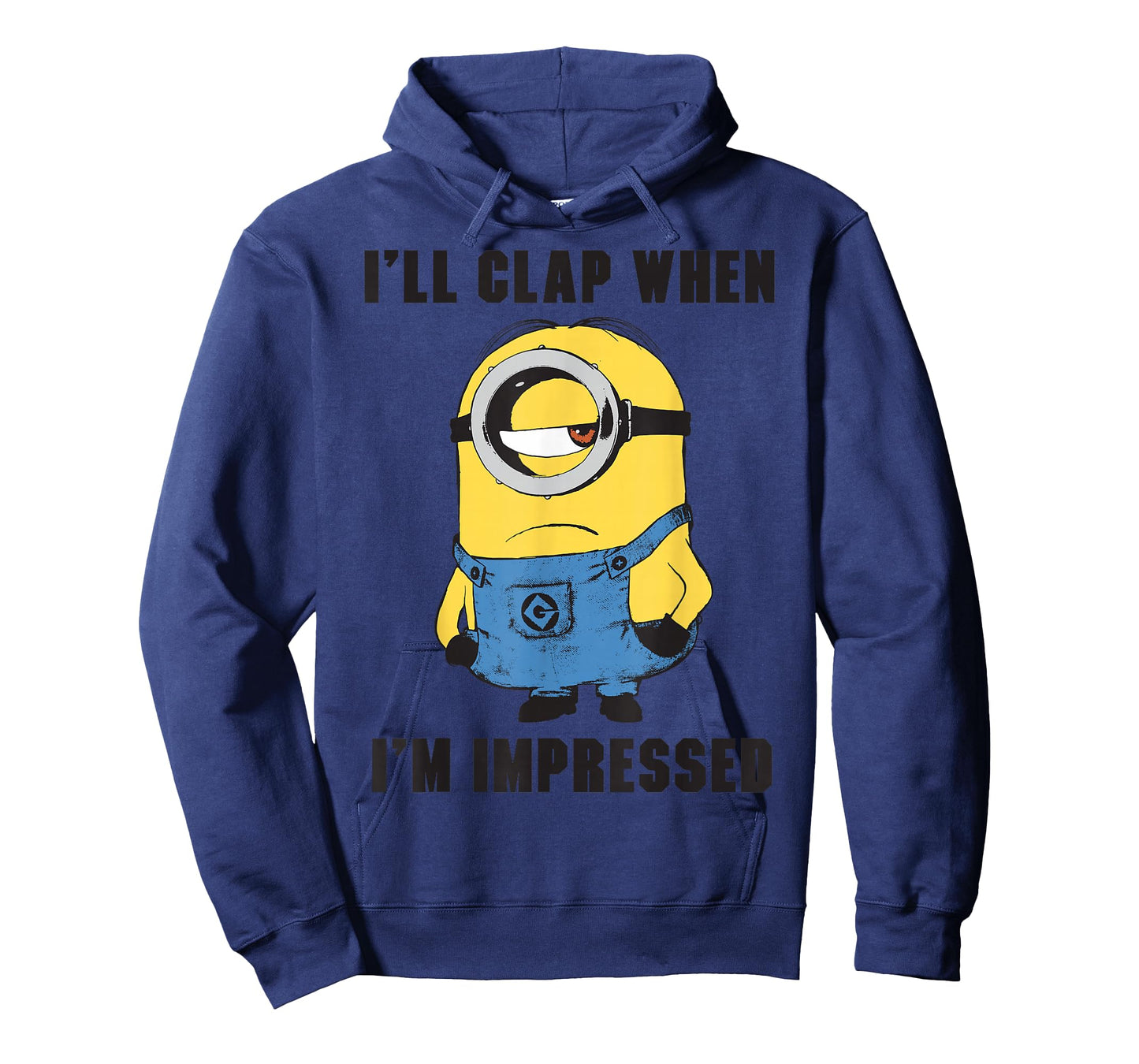 Despicable Me Minions I'll Clap When I'm Impressed Portrait T-Shirt