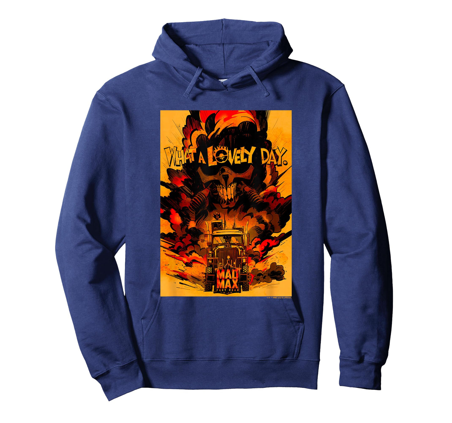 WB100 Mad Max Fury Road What A Lovely Day Dystopian Comic T-Shirt