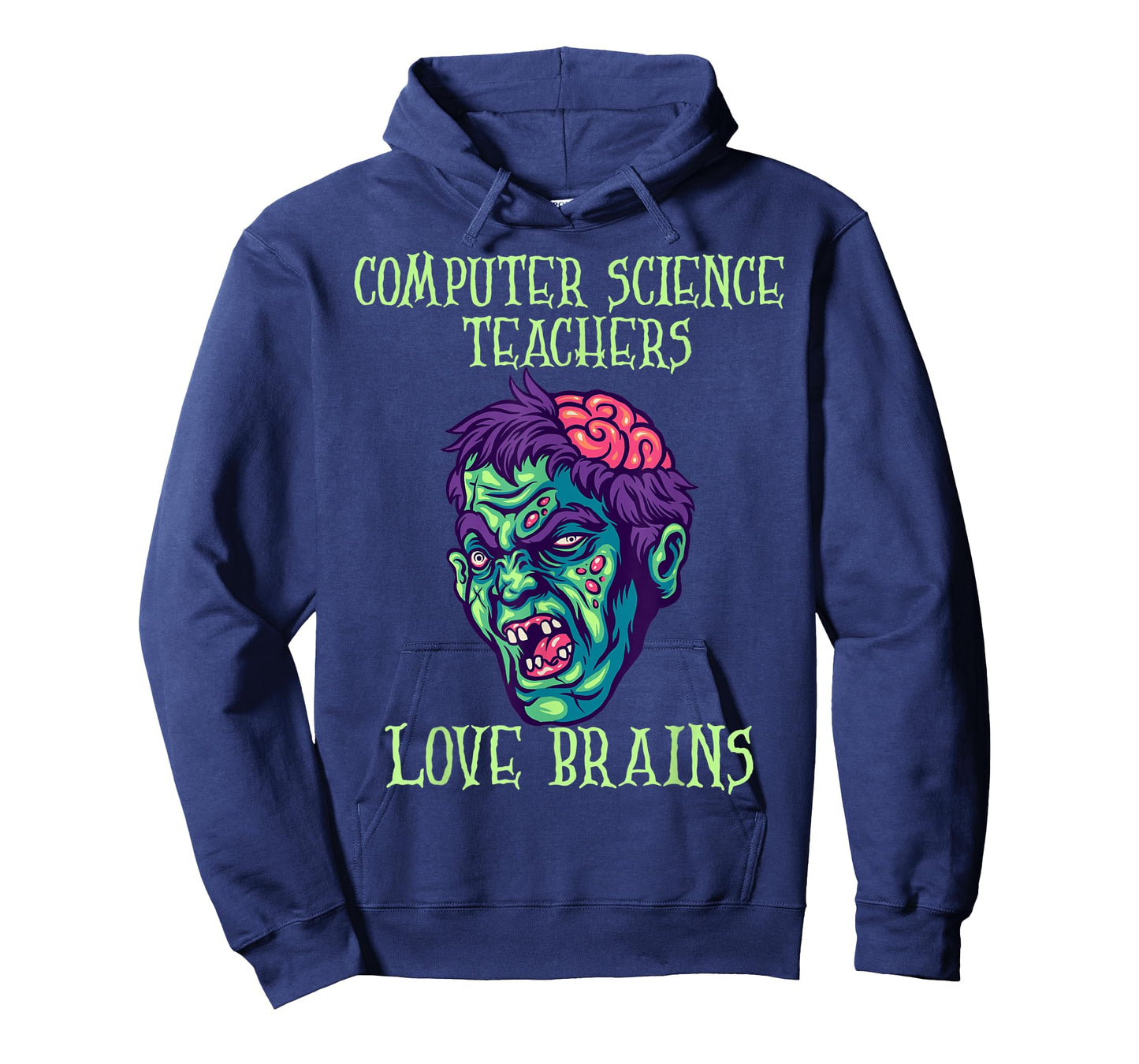 Computer Science Teachers Love Brains Halloween Costume T-Shirt