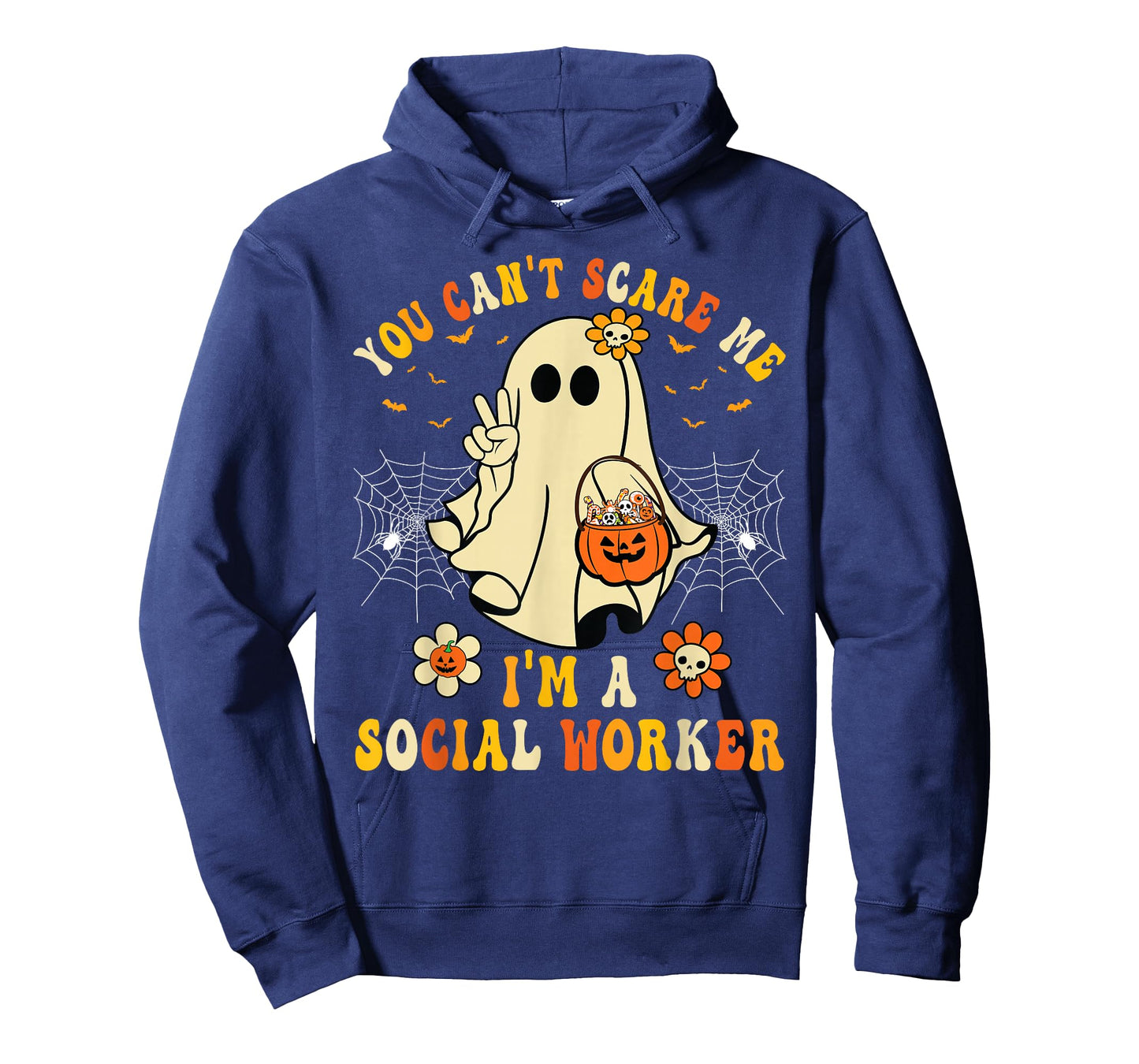 You Can't Scare Me I'm a School Social Worker Halloween T-Shirt