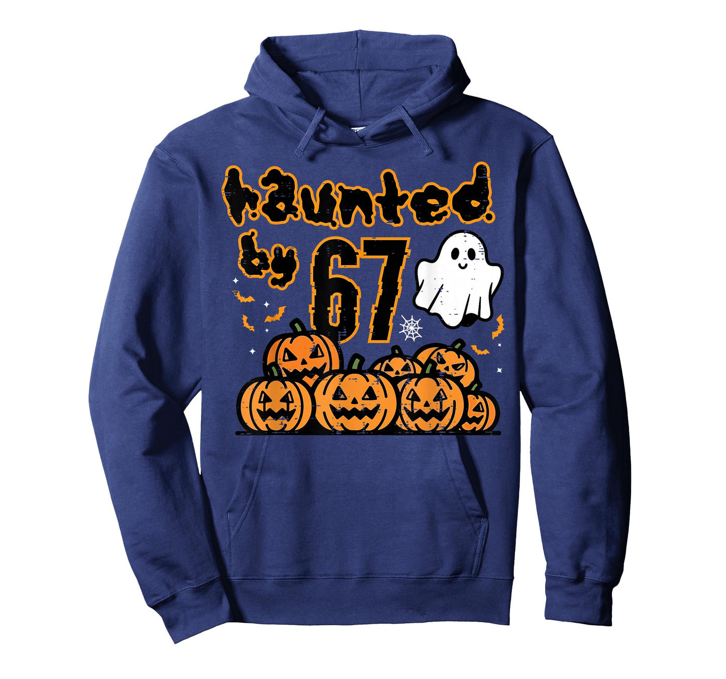 Haunted by 67 Meme Funny Halloween Men Women Kids Boys Teen T-Shirt