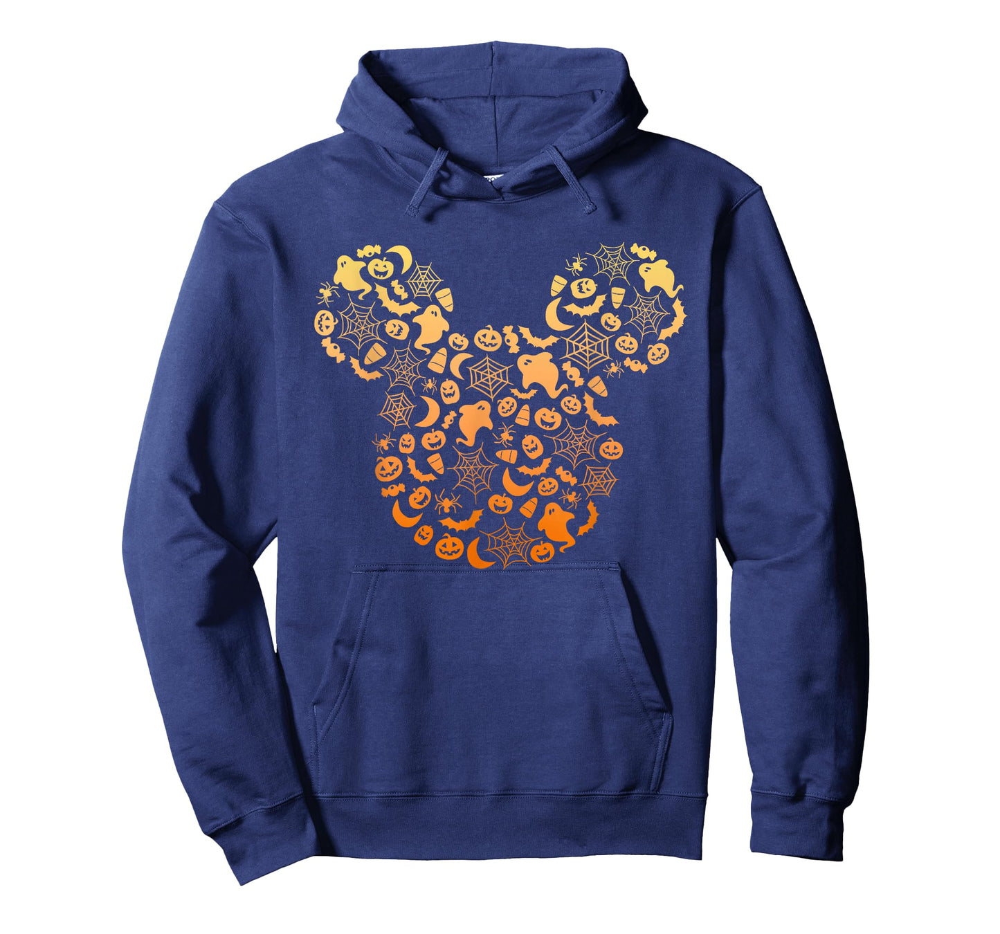 Disney Mickey Mouse Halloween Ghosts & Pumpkins Gradient T-Shirt