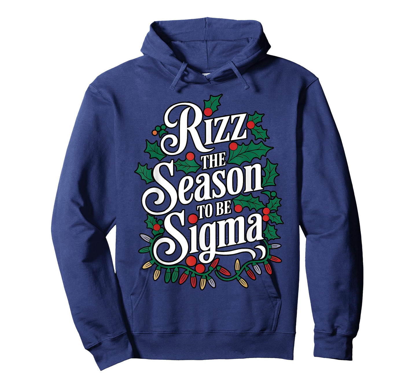 Rizz the Season to Be Sigma Funny Meme Christmas Humor T-Shirt