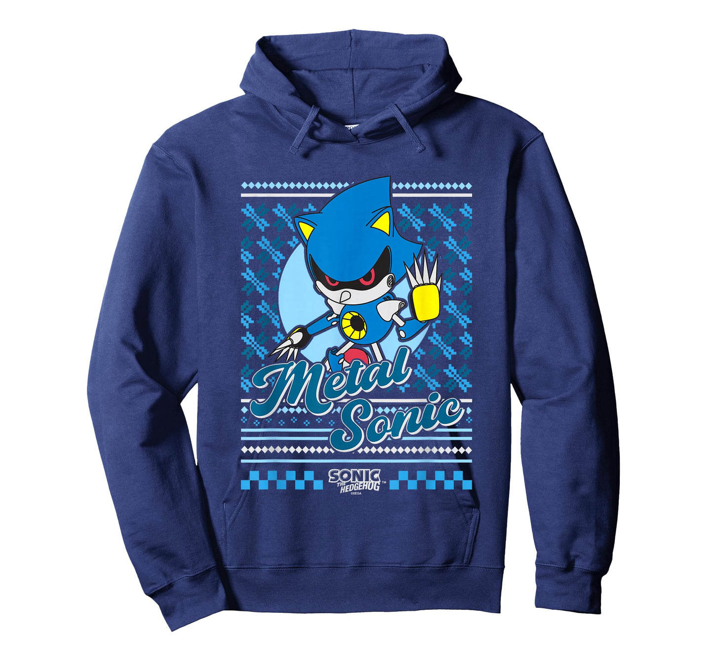 Sonic The Hedgehog Christmas Metal Sonic Ugly Sweater T-Shirt
