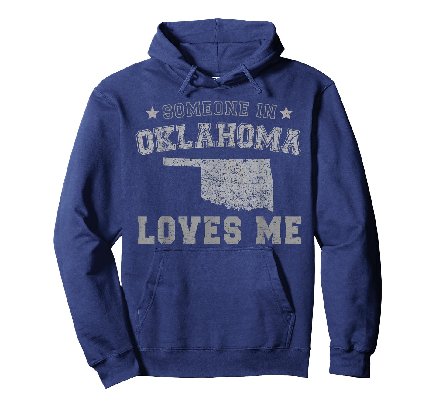 Someone In Oklahoma Loves Me Heart Vintage State T-Shirt