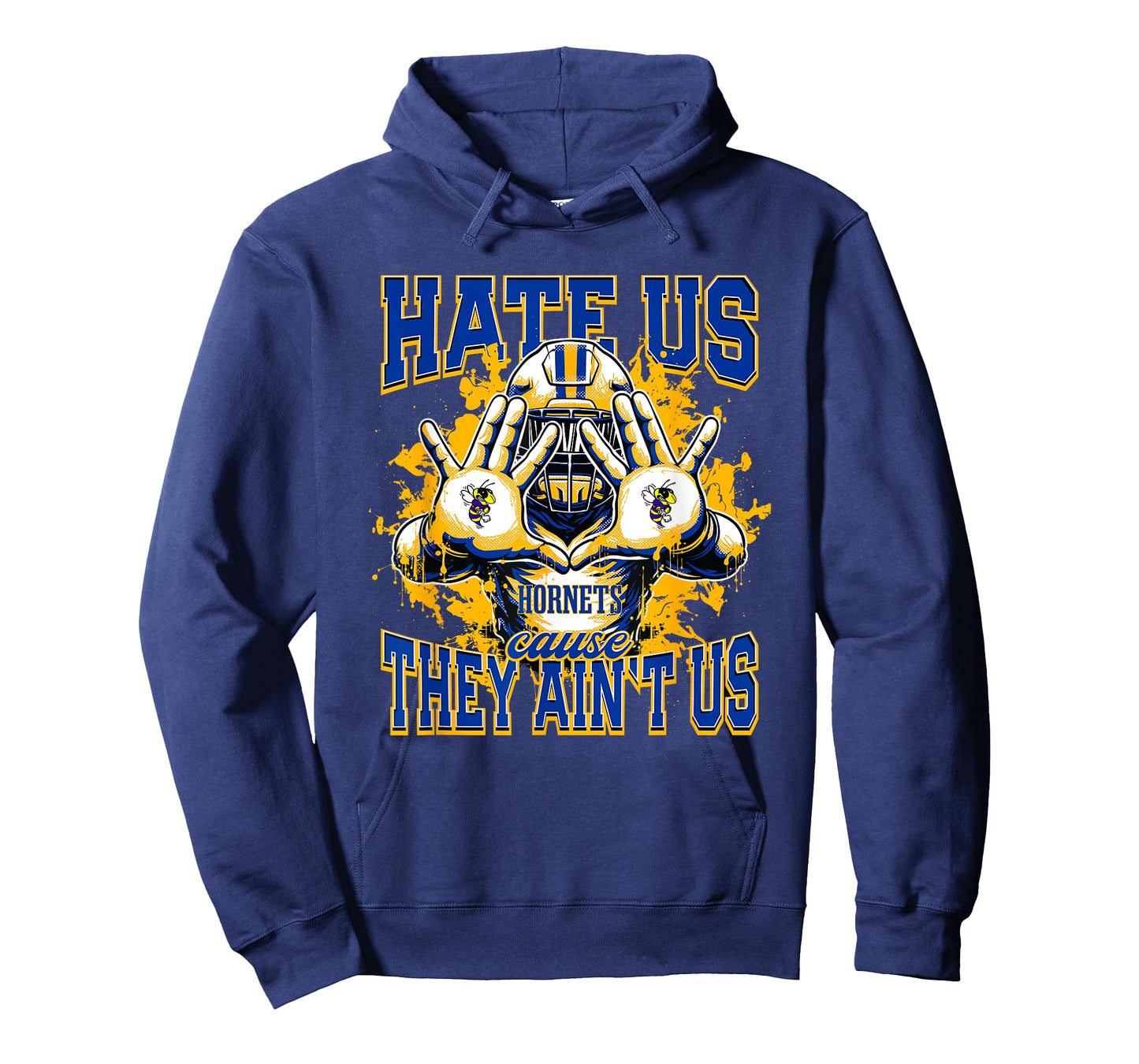 Hardin Hornets Logo Hate Us Cause They Ain't HS T-Shirt
