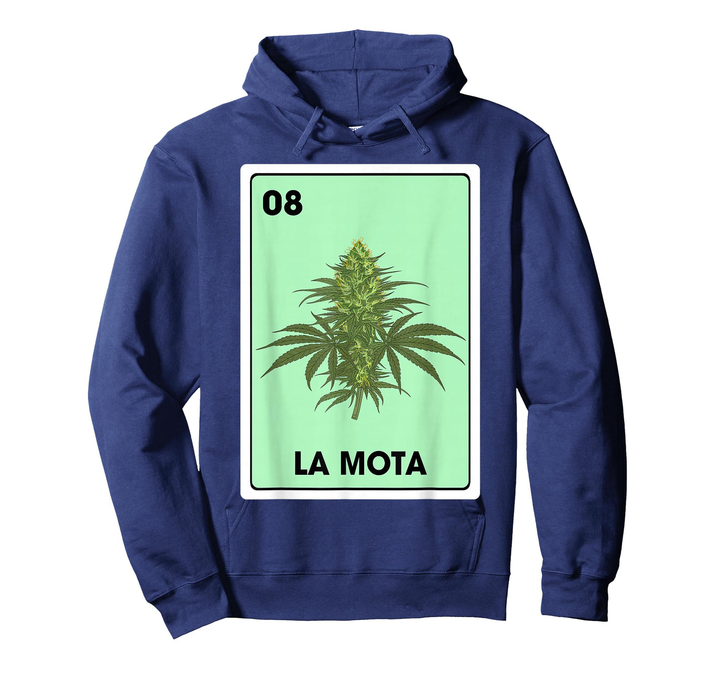 La Mota Mexican Bingo Card Game Marijuana Cannabis T-Shirt