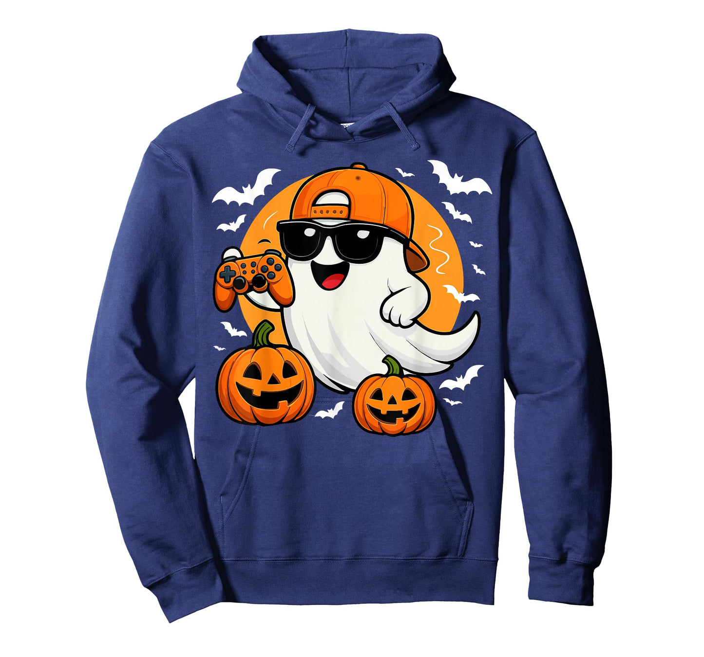 Halloween Ghost Gamer Funny Video Gaming Halloween Ghosts T-Shirt