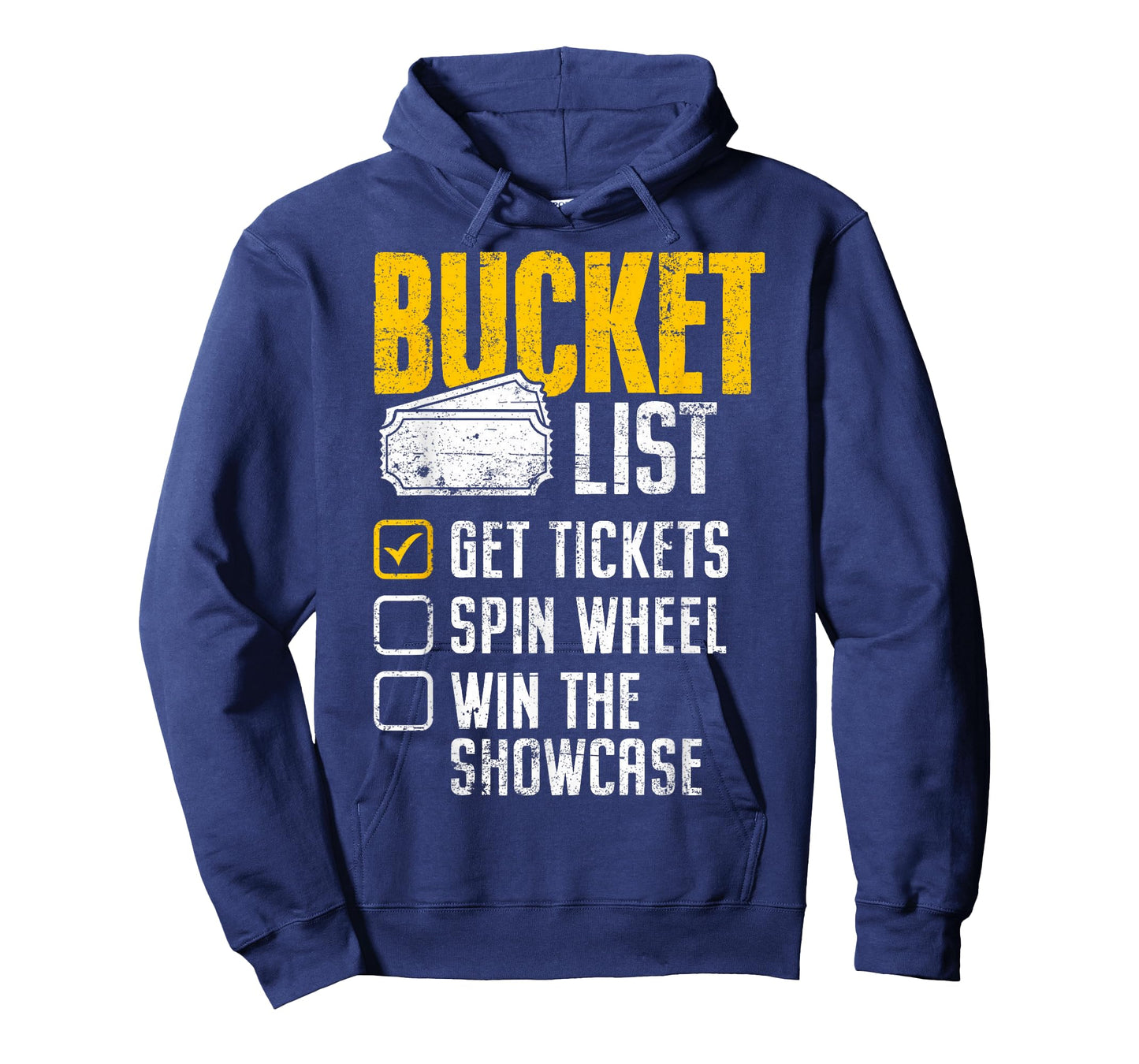 Wheel Win Game Show Bucket List Get Tickets Spins Funny Gift T-Shirt