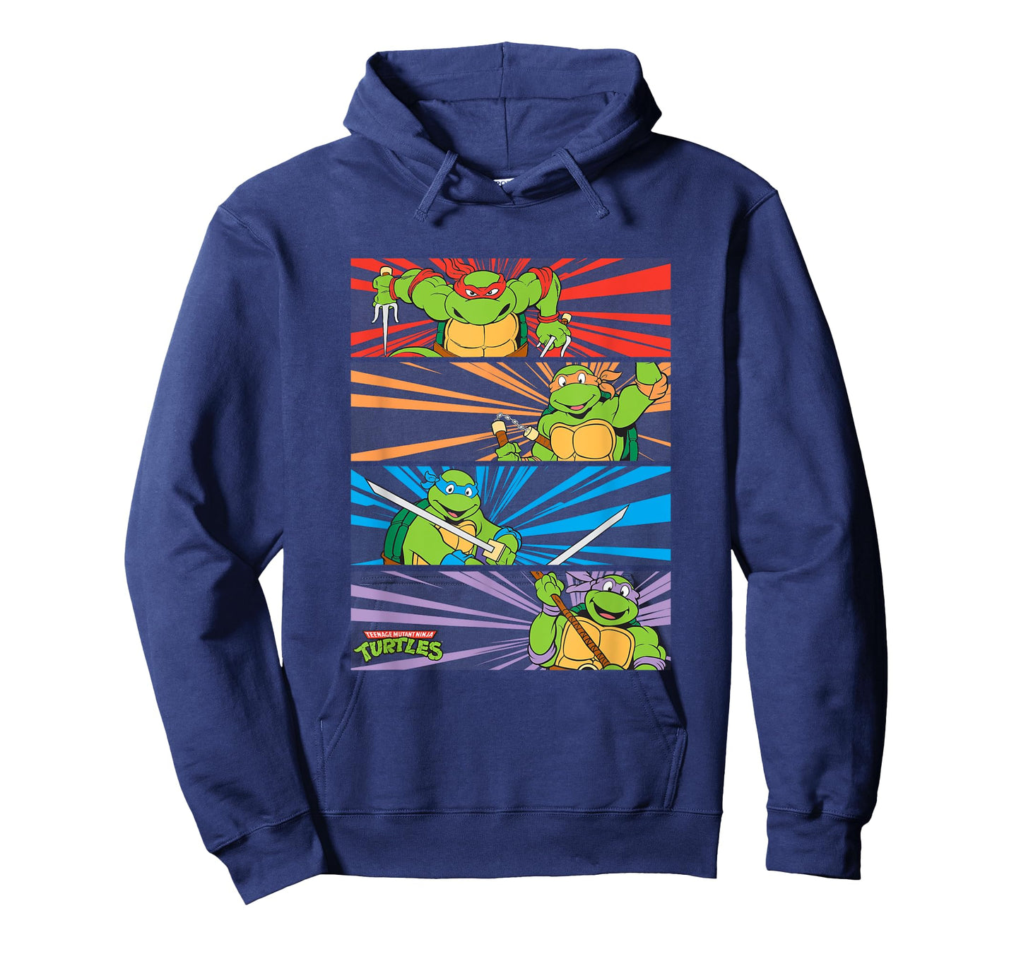Mademark x Teenage Mutant Ninja Turtles - Raphael, Michaelangelo, Donatello and Leonardo Retro Style T-Shirt