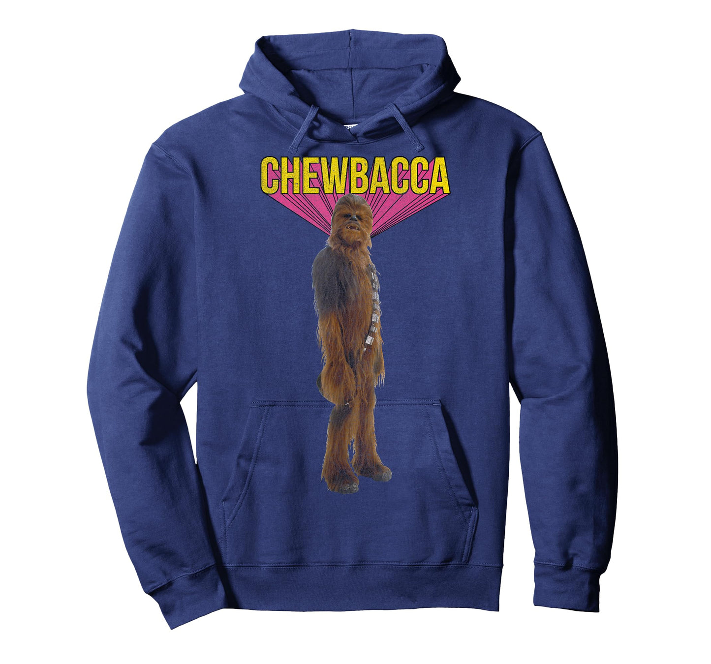 Star Wars Chewbacca Retro In Your Face Burst Graphic T-Shirt T-Shirt