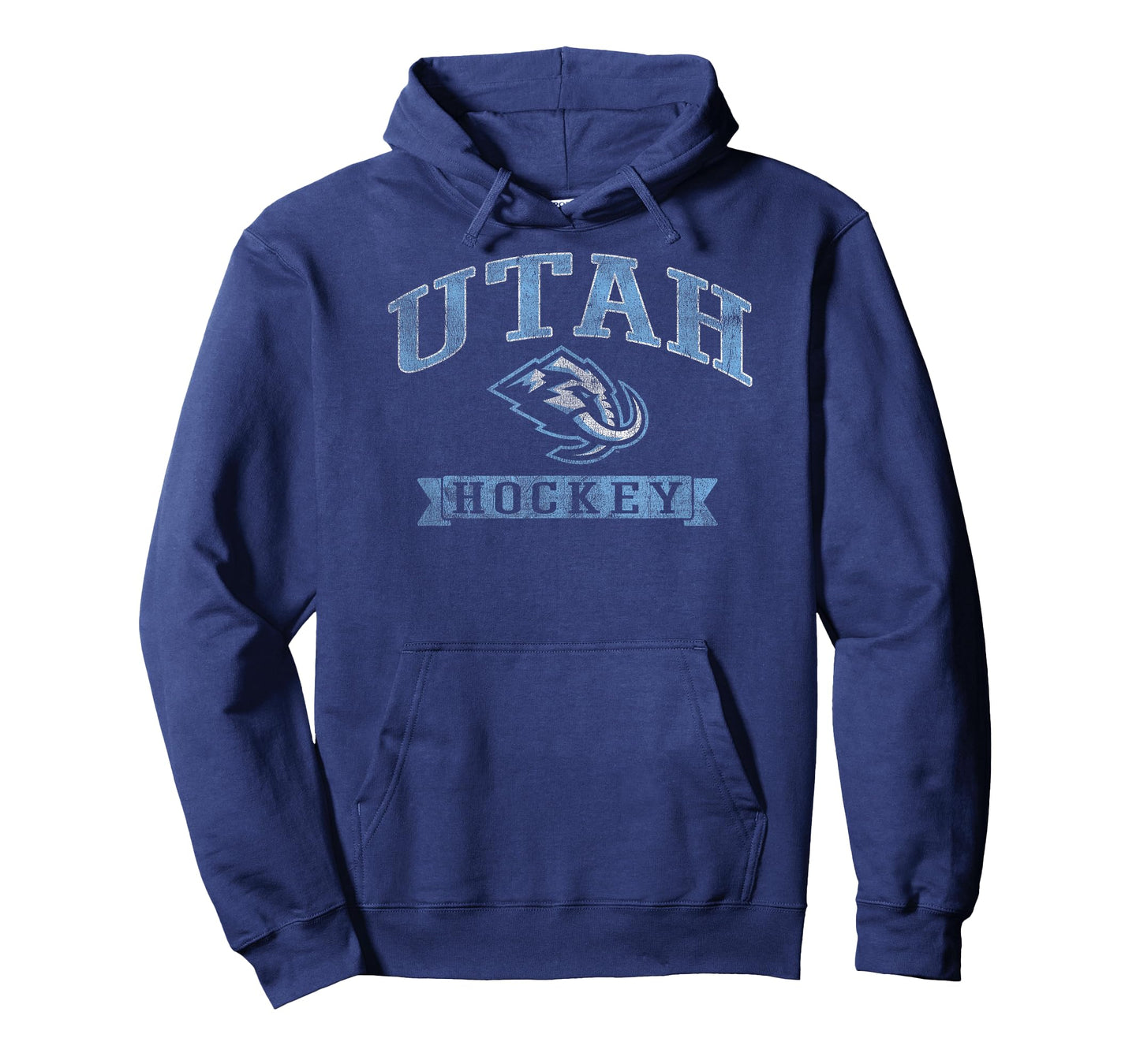 Utah Mammoth Vintage Hockey Black NHL Officially Licensed T-Shirt