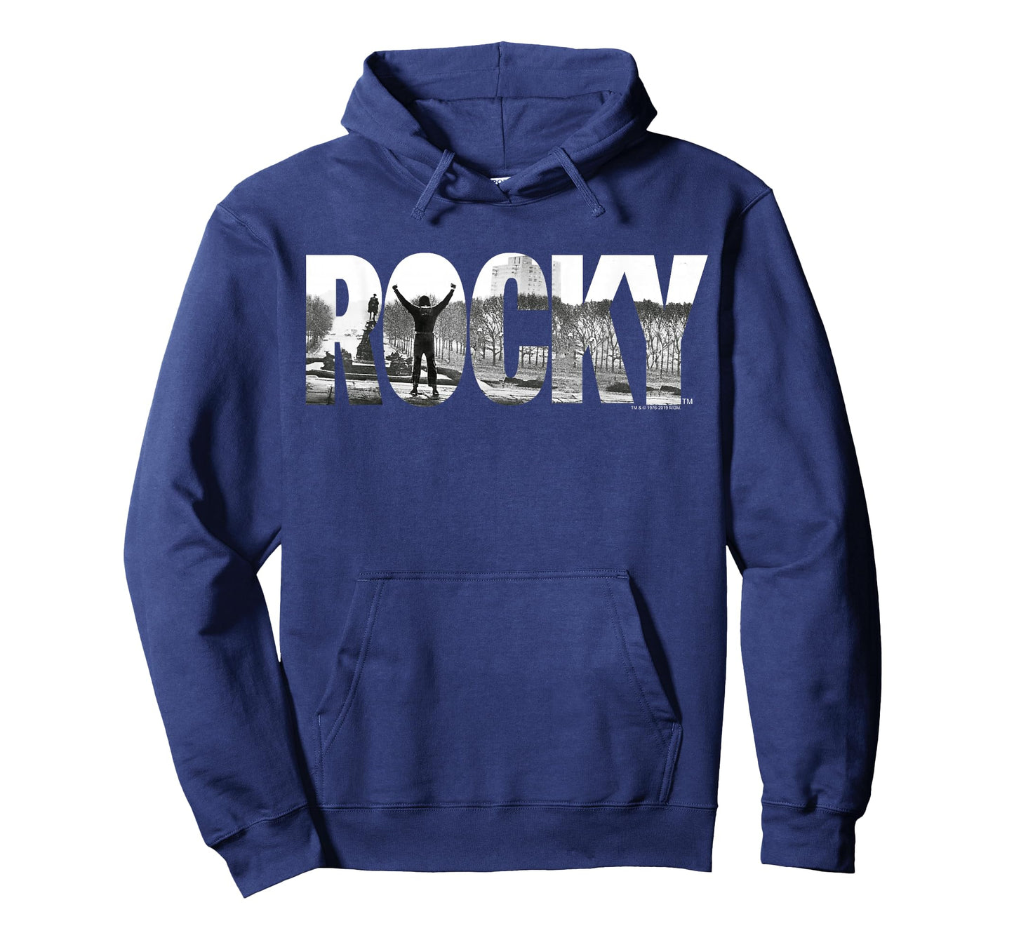 Rocky Black Classic Fit T-Shirt, Cotton Crew Neck, Adult Graphic Tee