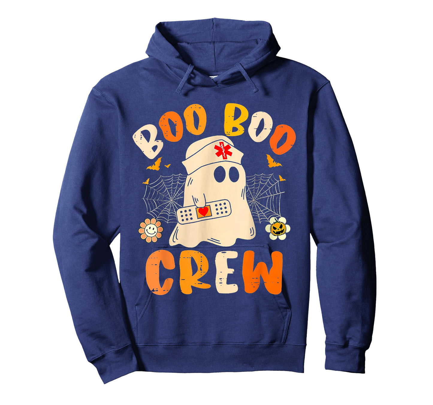 Boo Boo Crew Ghost Halloween Paramedic Nurse RN ER NICU LPN T-Shirt