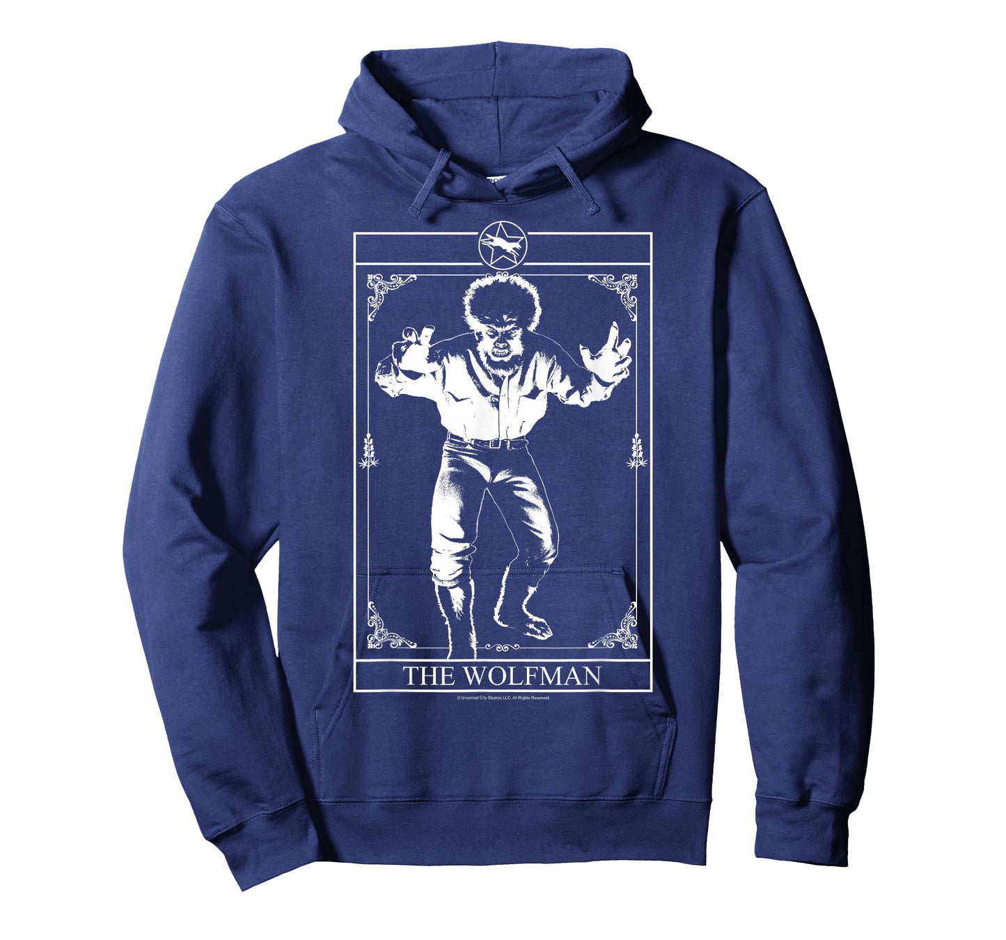 Universal Monsters The Wolfman Tarot Card T-Shirt