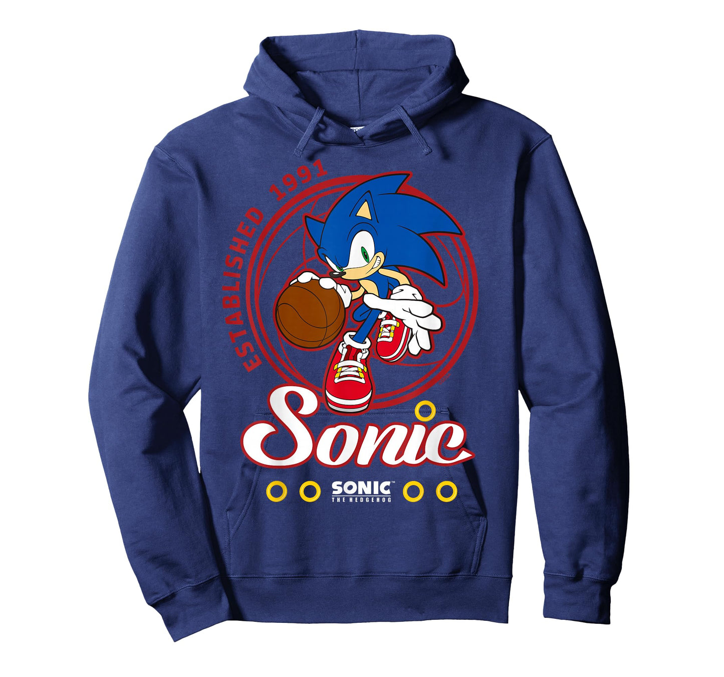 Sonic The Hedgehog - Sonic Basketball Est. 1991 T-Shirt