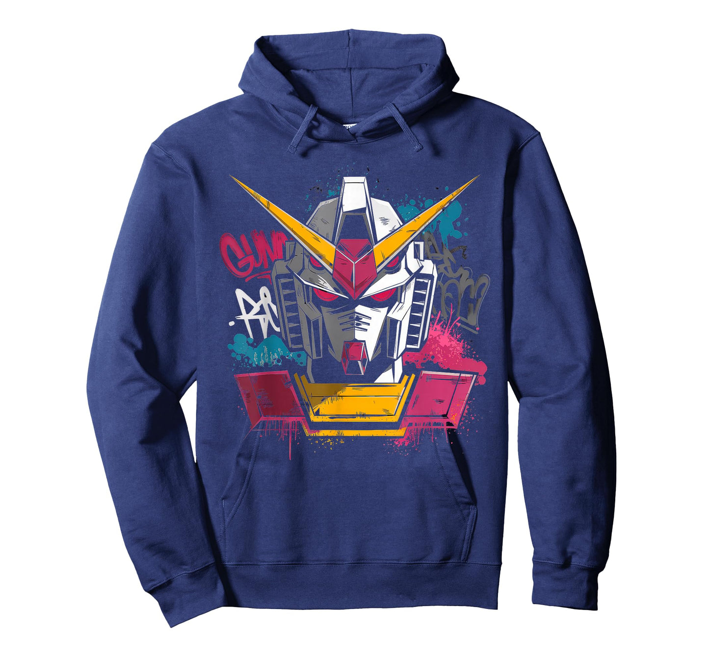 Mecha Tshirt Japanese Mecha Robot Head Anime Art Ukiyo-E T-Shirt