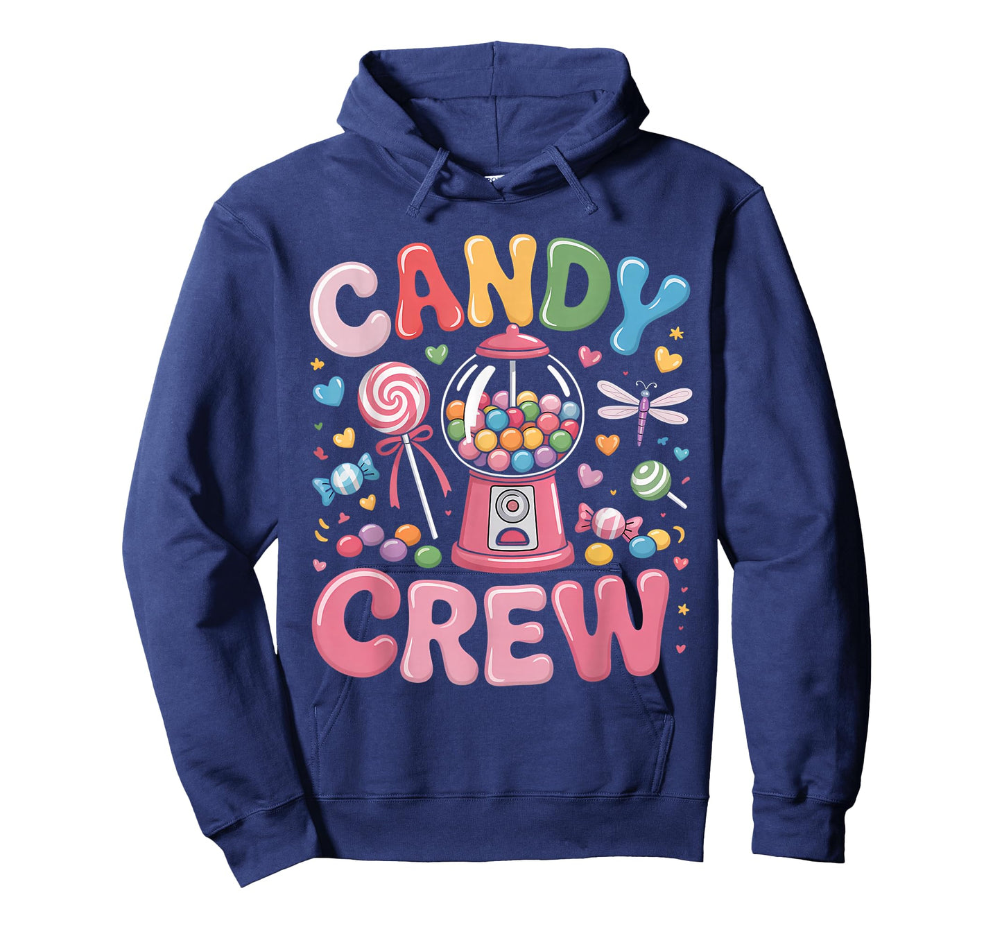 Candy Crew Cute Colorful Sweet Treats Design T-Shirt