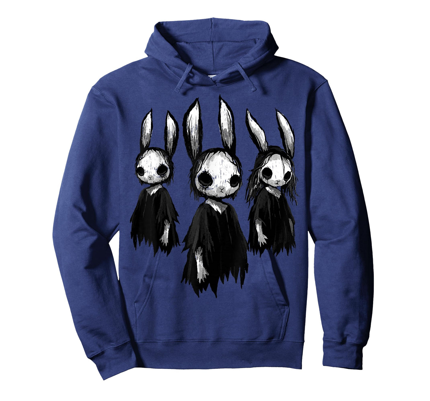 Gothic Shirt Creepy Bunny Goth Rabbit Evil Bunnies Weirdcore T-Shirt