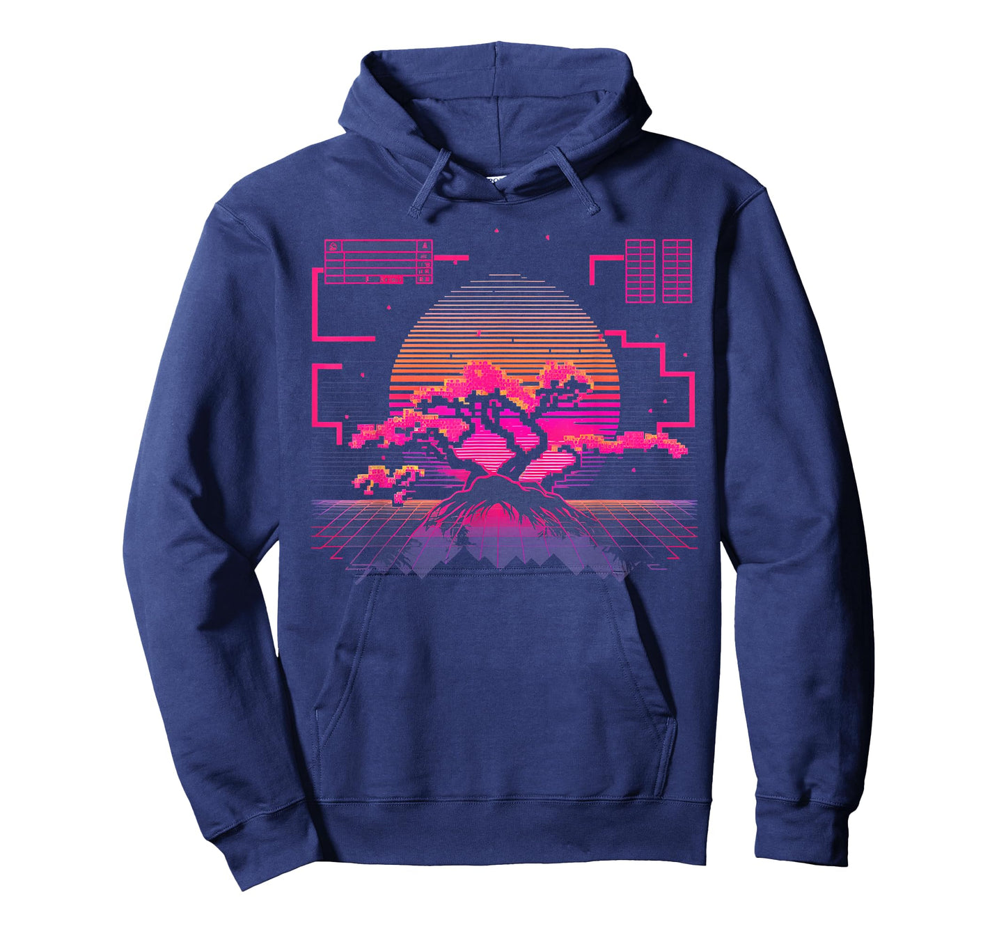Cherry Blossom Japanese Japan Tokyo Vaporwave Synthwave 80s T-Shirt