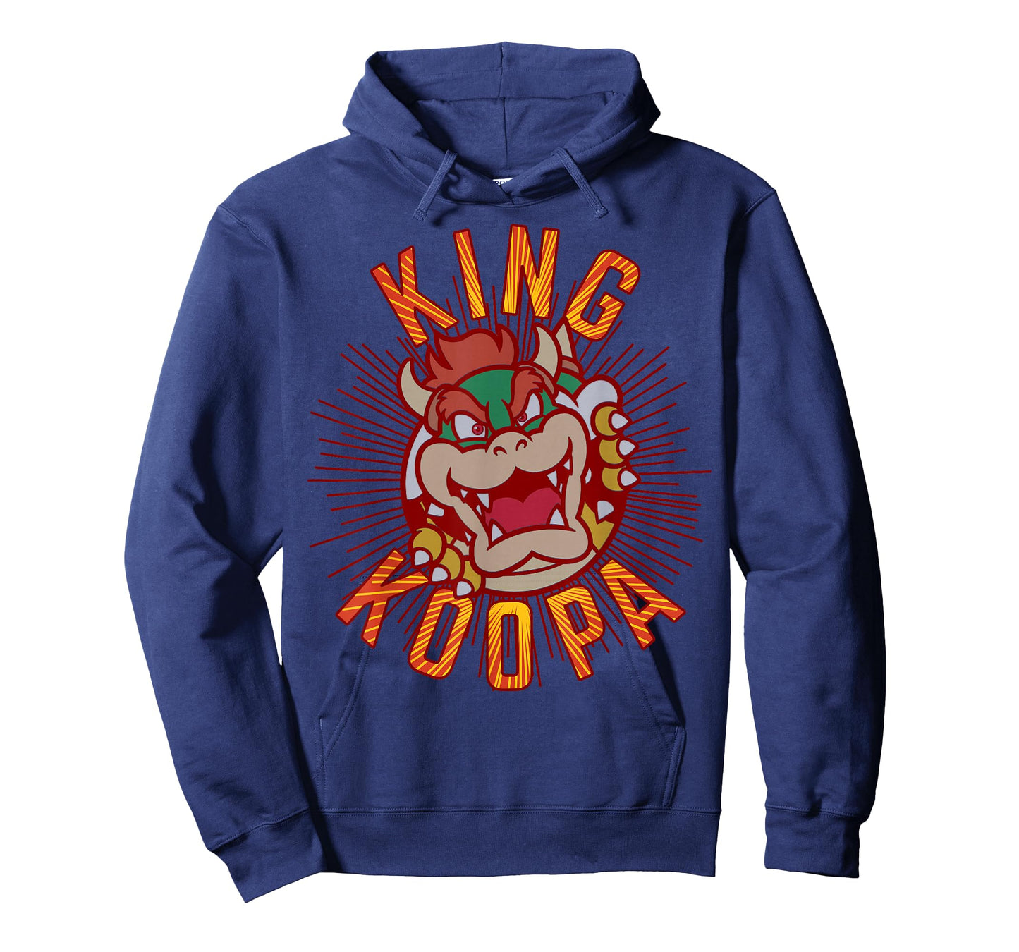 Super Mario King Koopa Bowser Vintage Nintendo Portrait T-Shirt