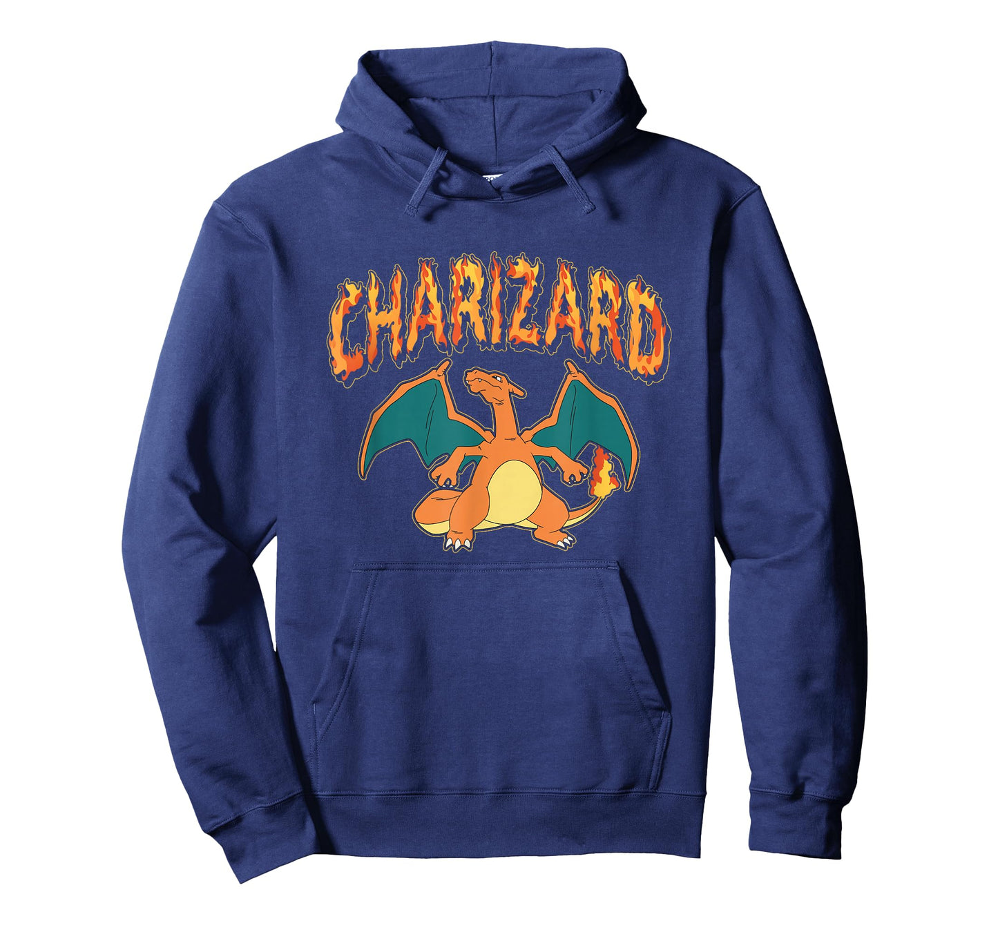 Pokémon Iconic Charizard On Fire Big Chest Portrait T-Shirt