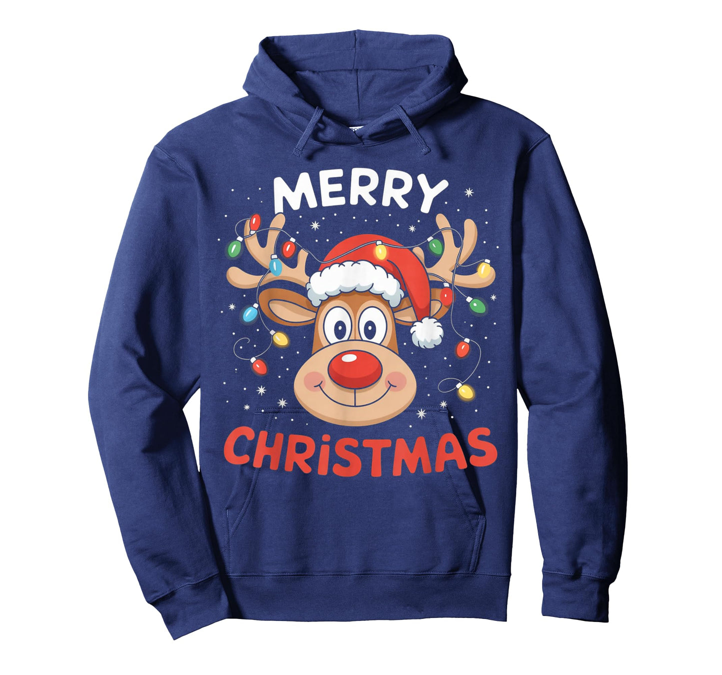 Merry Christmas Reindeer Xmas Family Men Women Kids Gifts T-Shirt
