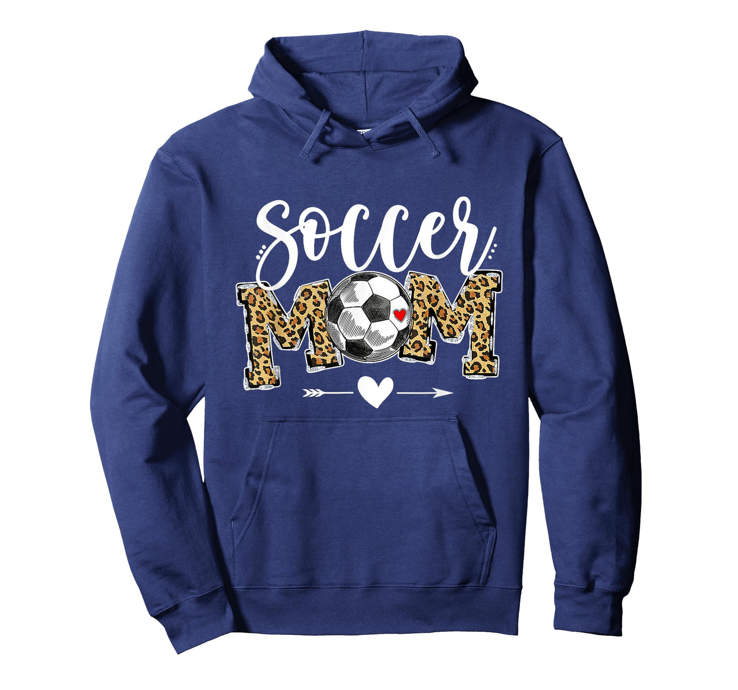 Soccer Mom Leopard Funny Soccer Mom Shirt Mother's Day T-Shirt