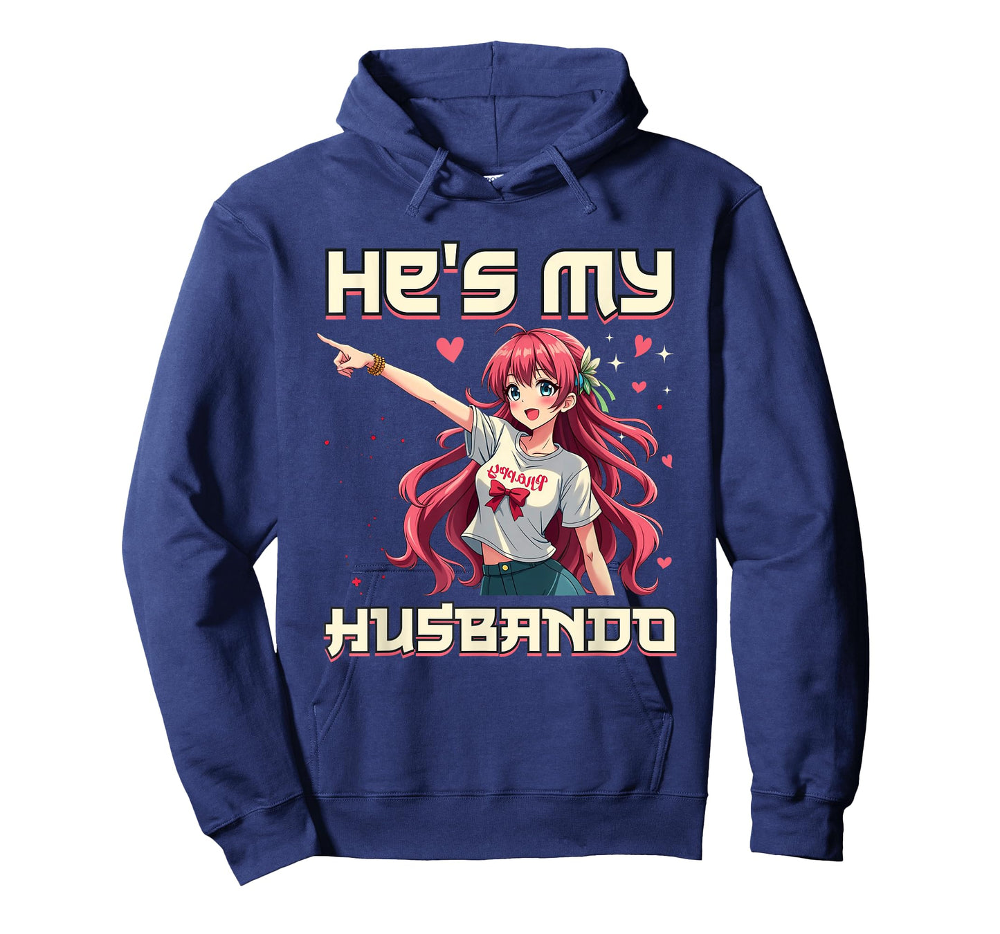 He's My Husbando She's My Waifu Anime Couples Matching T-Shirt