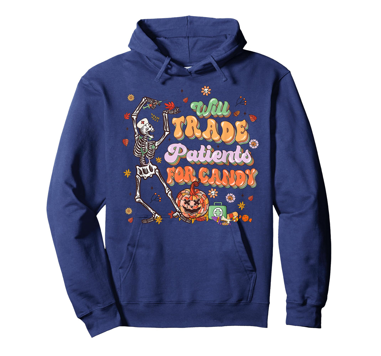 Will Trade Patients For Candy Nurse Halloween T-Shirt