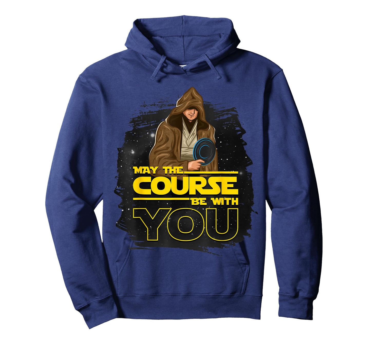 Disc Golf T Shirt "May the Course Be with You" Men & Women T-Shirt