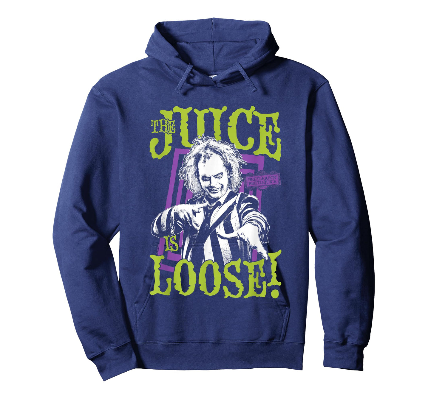 Beetlejuice Beetlejuice The Juice Is Loose! Big Chest Poster T-Shirt