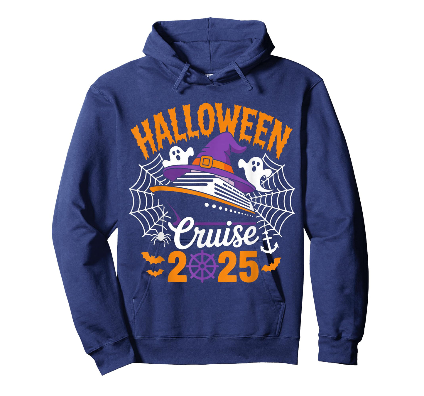 Retro Halloween Cruise 2025 Matching Family Halloween Trip T-Shirt