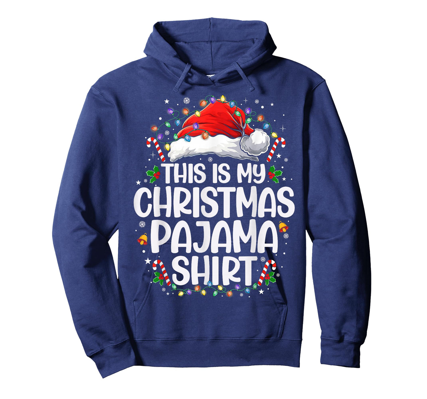 This is My Christmas Pajama Shirt Funny Xmas PJs Men Women T-Shirt